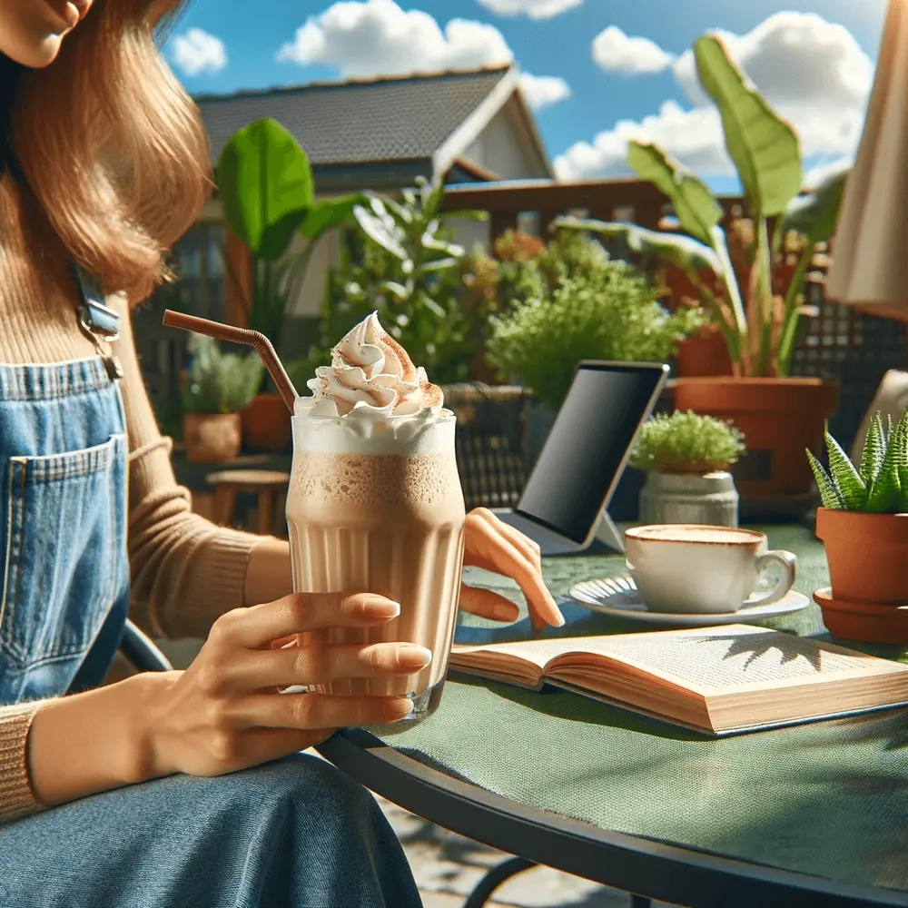 mrożona kawa frappe